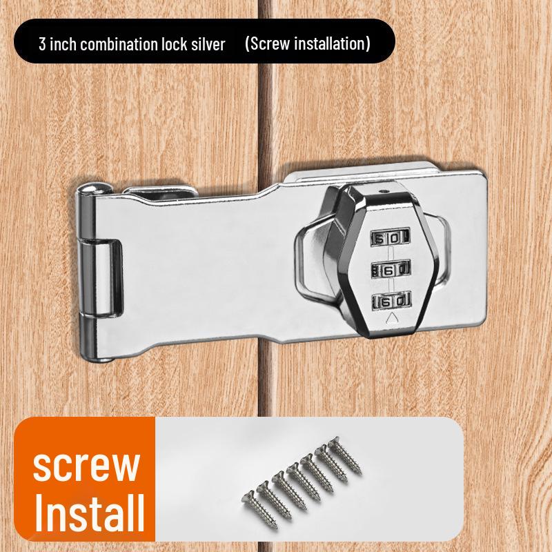 Digital No-Drill Anti-Theft Password Lock for Cabinets and Wardrobes