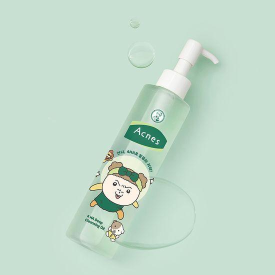 Maru Kangjwi Collaboration X Acnes Poha Deep Cleansing Oil 200ml Special (+ 2 random Maru Pouches)