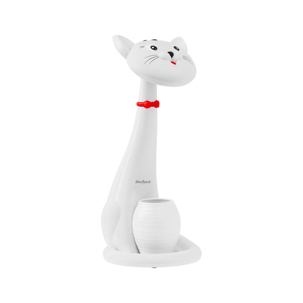 Lámpara de escritorio para niños LED GATO 3 colores ajustable Rebel