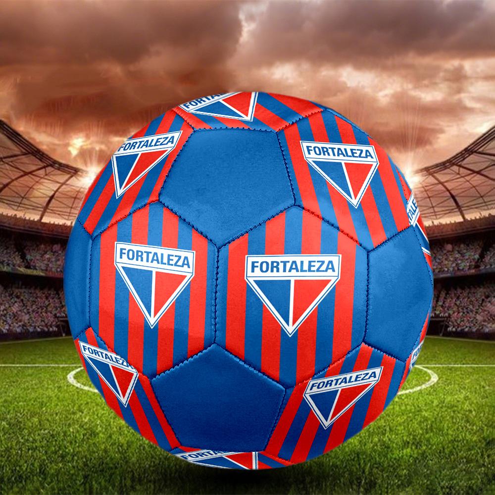 Fortaleza Indoor Soccer Ball Colorful All Ages Size 5 Machine Stitched PVC Competition Ready Durable High-Bounce