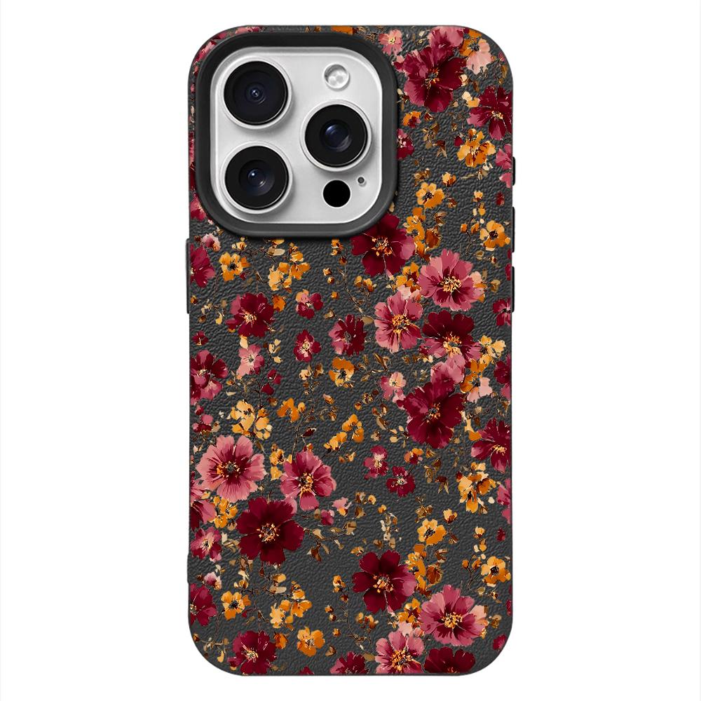 Beautiful Big Flowers Mobile Phone Case For IPhone 17 16 15 14 13 12 Pro Max 11 Ultra Slim Shockproof Cover For IPhone Air