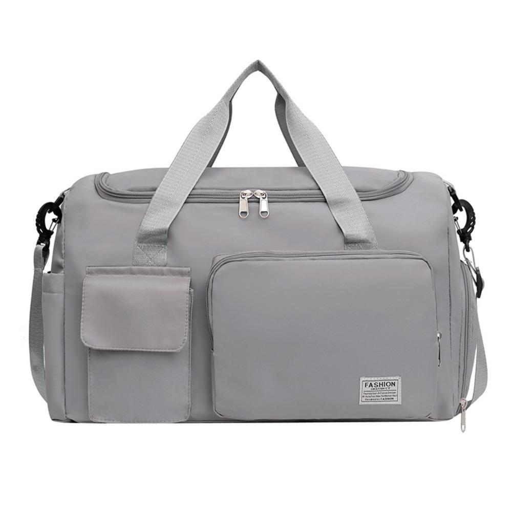 Sturdy Travel Luggage Bag Foldable Large Capacity Handbag Shoulder Bag Nylon Duffle Bag  Girl