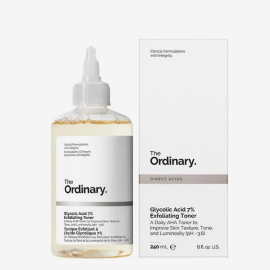 THE ORDINARY Glycolic Acid 7% Exfoliating Toner 100ml ,240ml – Smooth Skin & Radiant Glow