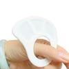 3 Color Mixing Tray Miniature Handheld Finger Painting Palette For Watercolor Oil Acrylic Paint With Thumb Hole Design