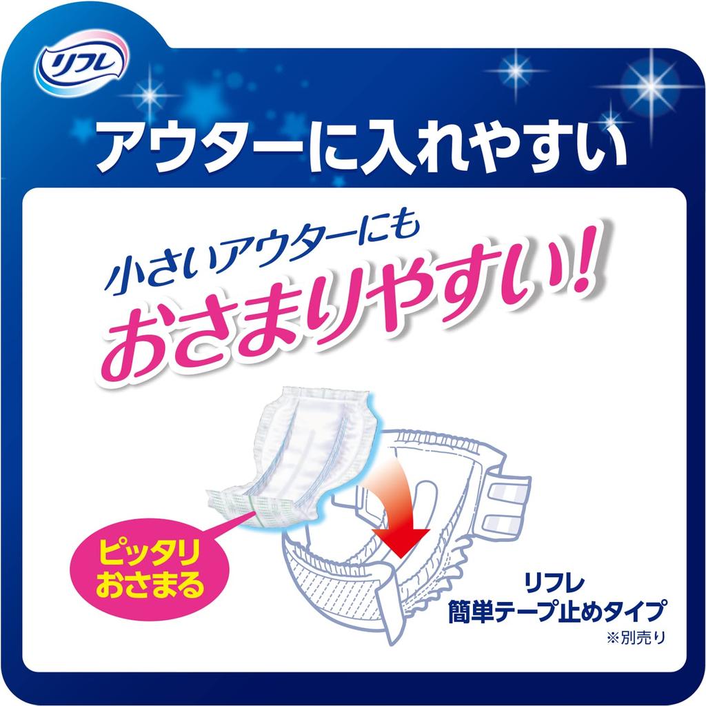 Perfect Choice Refre 36 Designed for Skin Care All-Night Pads, 6-Time Absorption, Pads,