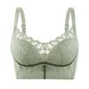 Lace Sexy Silk Underwear Women's Small Breasts Gather AB Cup Side Closed Breast No Steel Ring Adjustment Type Cover Upper Support Bra