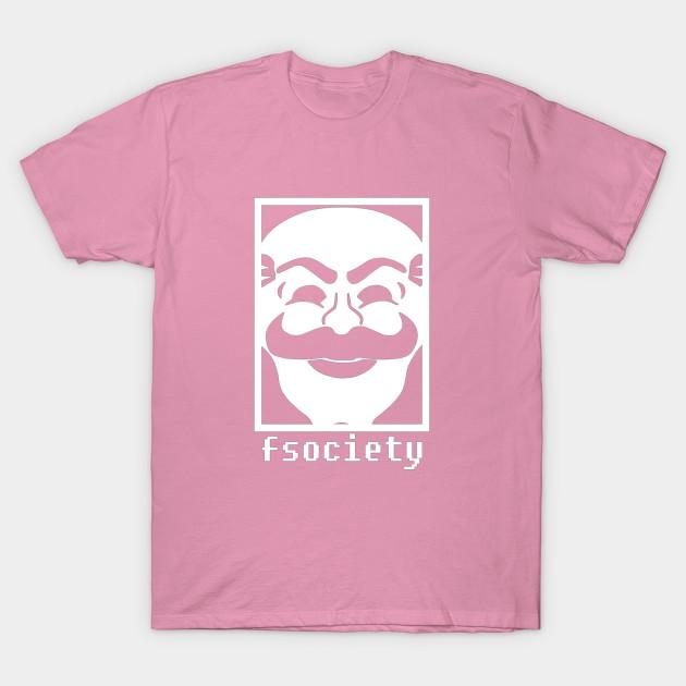 

Жіноча футболка Fsociety Harajuku Print Kawaii Літня футболка з коротким рукавом Жіноча футболка з верхньою частиною L