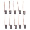 2/10pcs Carbon brush 6x6x10mm For blower motor Fan motor