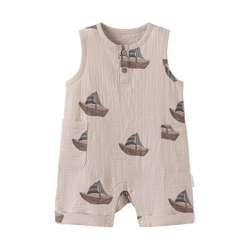 babylove Summer Cotton Gauze Baby Romper 73