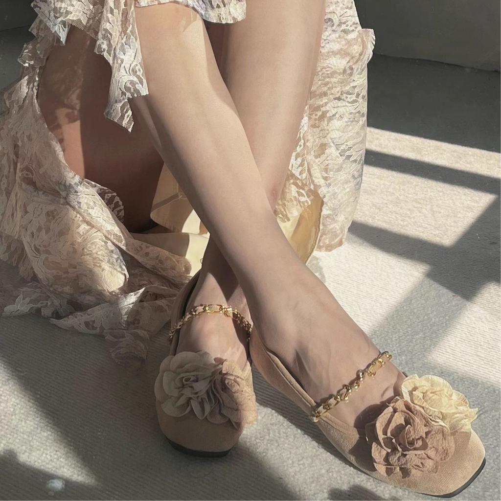 French Evening Wind Mary Jane Shoes 2025 Super Soft Sole Fairy Wind Gentle Cheongsam Shoes Retro Heels Shoes Shallow Mouth Women