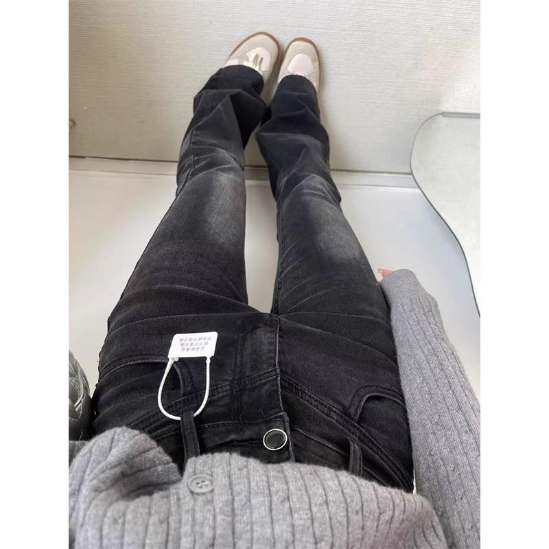 

Retro High Waist Slimming Micro Flare Jeans for Women 5XL
