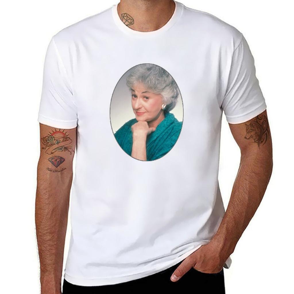 Bea Arthur Tshirt Classic Crew Neck Cotton Tshirt