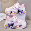 Girls' Kuromi Warm Velvet Sports Shoes: Autumn/Winter 2025, Non-slip Casual Toddler Shoes