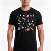 Ready To Cook Cute Colourful Kitchen Utensils Hand Drawing Pattern Tshirt Summer Casual Cotton Tee Oversized Streetwear Tops