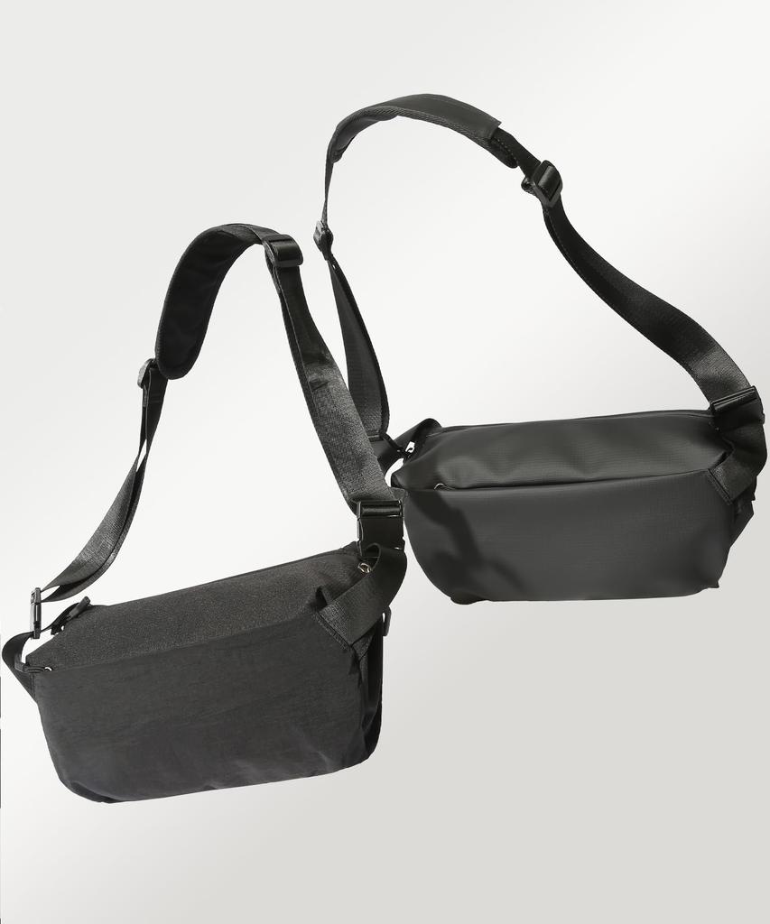 Sollman Large Capacity Waterproof Shoulder Crossbody Multifunctional for Outdoor Activities and International Black Men's Bag/Body Bag, Bag, Travel,