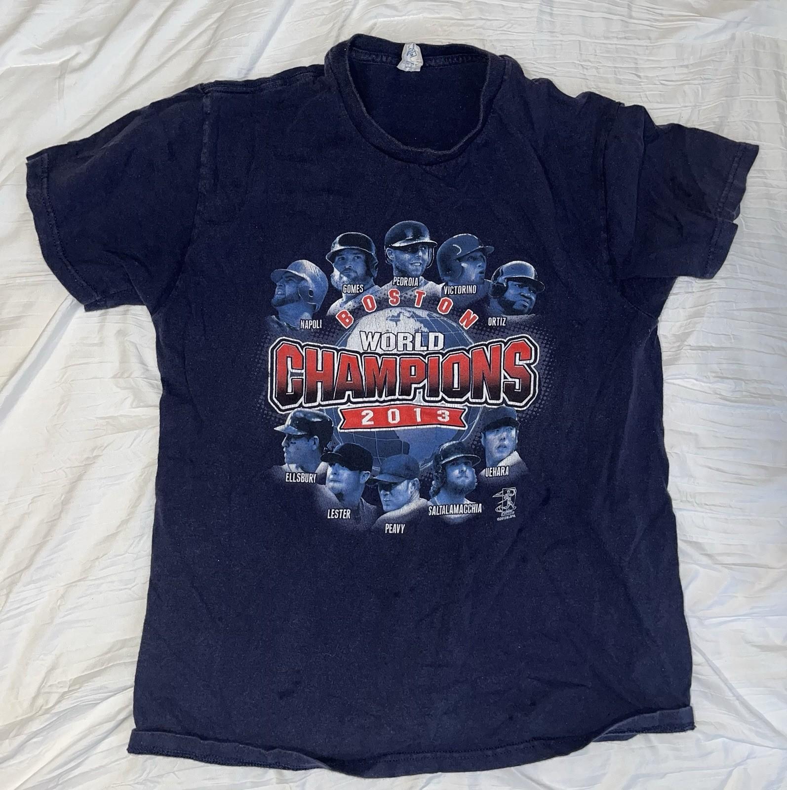 Vintage Y2K MLB Boston Red Sox World Champions Shirt XXXL