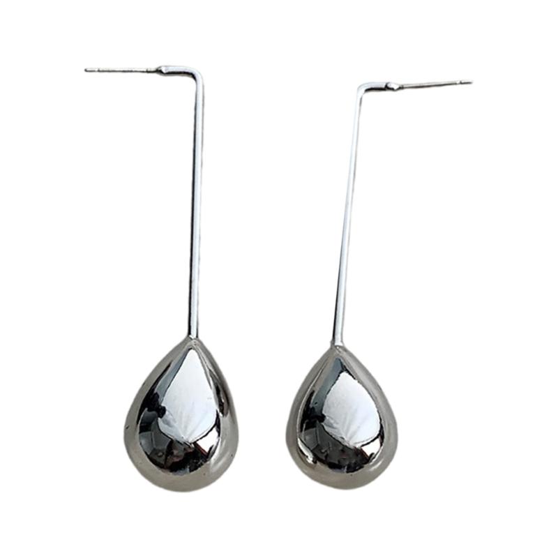 Fashionable Ear Studs Water Drop Earrings Formal Ear Jewelry Alloy Texture Comfortable Earrings Perfect for All Day Wear