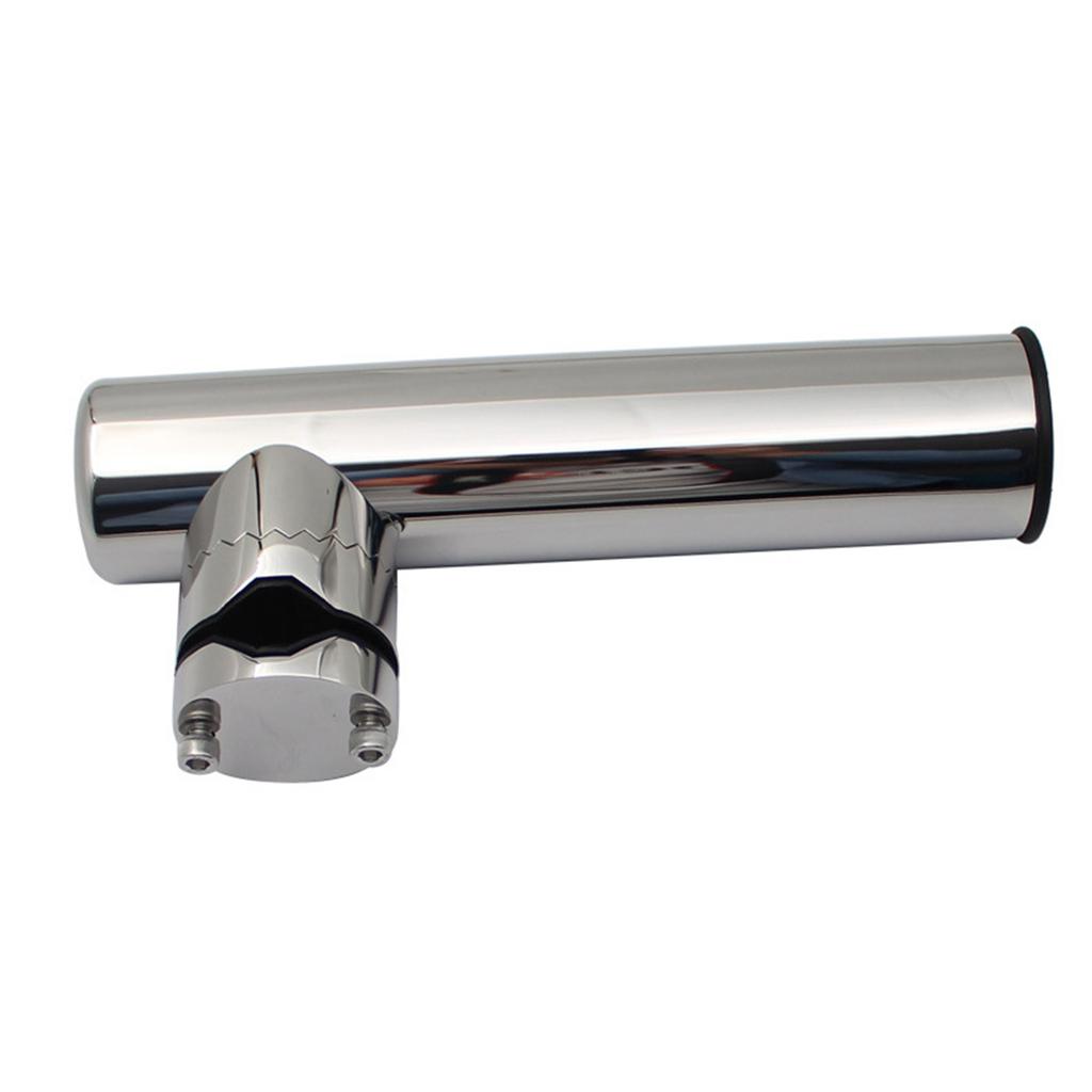 Boat Fishing Rod Holder Clamp Stainless Steel Adjustable Rail Fishing Rod Holder Clamp On Rail Mount 19mm-25mm/22mm-32mm