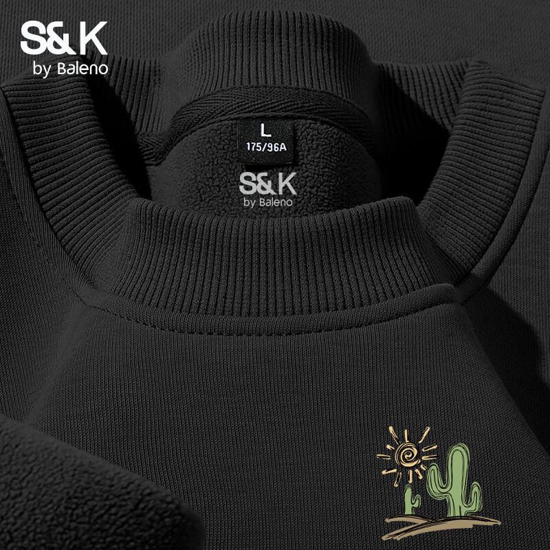 

Baleno Men s S&K Fleece Lined Crewneck Sweatshirt 3XL