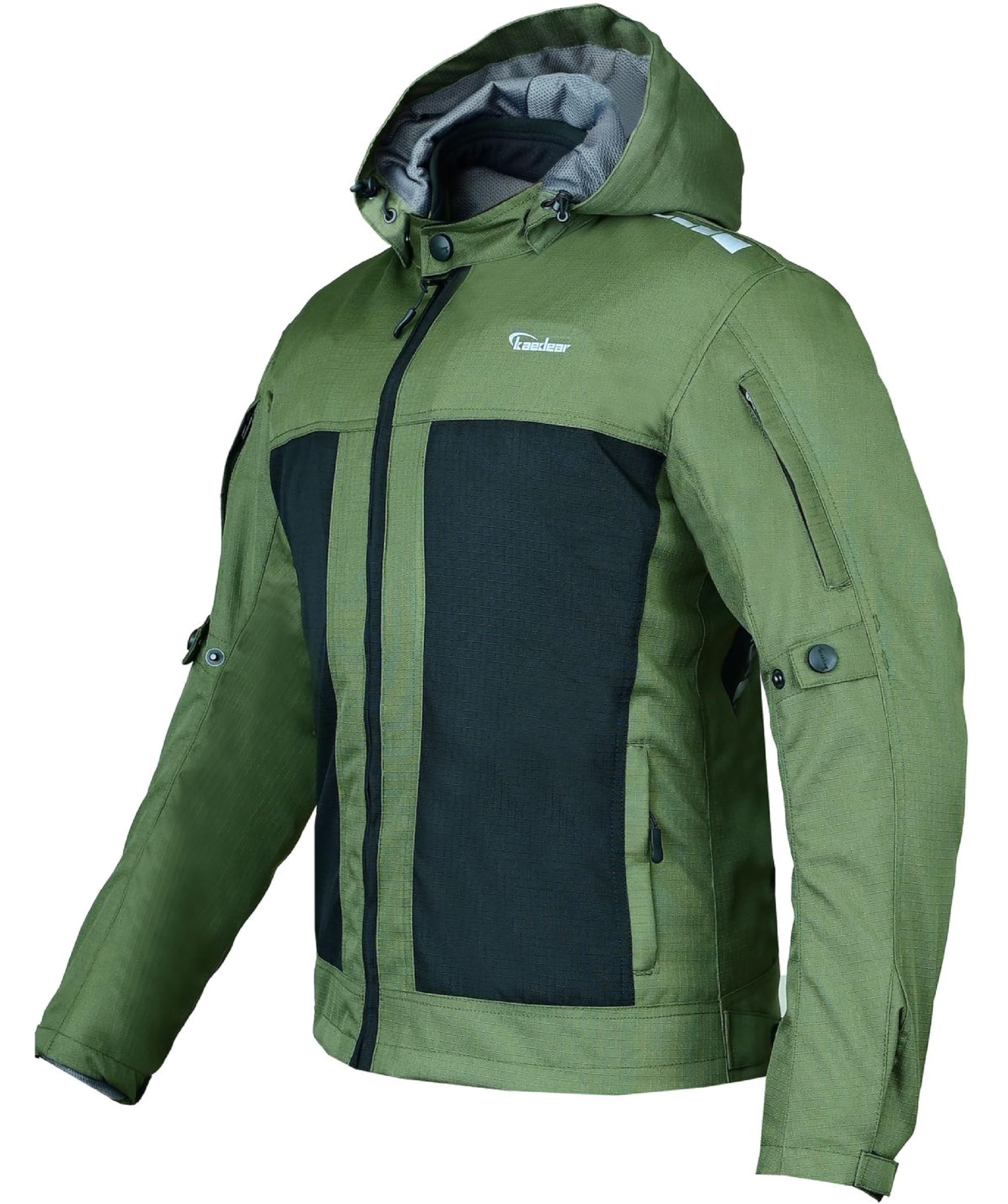 

Kaedear Мотоцикл Мотоцикл Вождение Вода Все Рипстоп Воздух Олива Yokohama Moto Gear [Kaedear] Куртка, Защитник, Куртка, Парка, Весна, Лето,