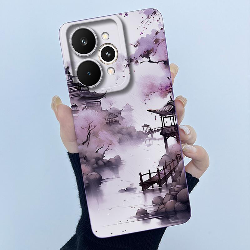 For Realme 15 Pro 5G Phone Case Cute Panda Girl Cats Liquid Silicone Soft Back Cover For Realme15 15Pro High Quality Phone Shell