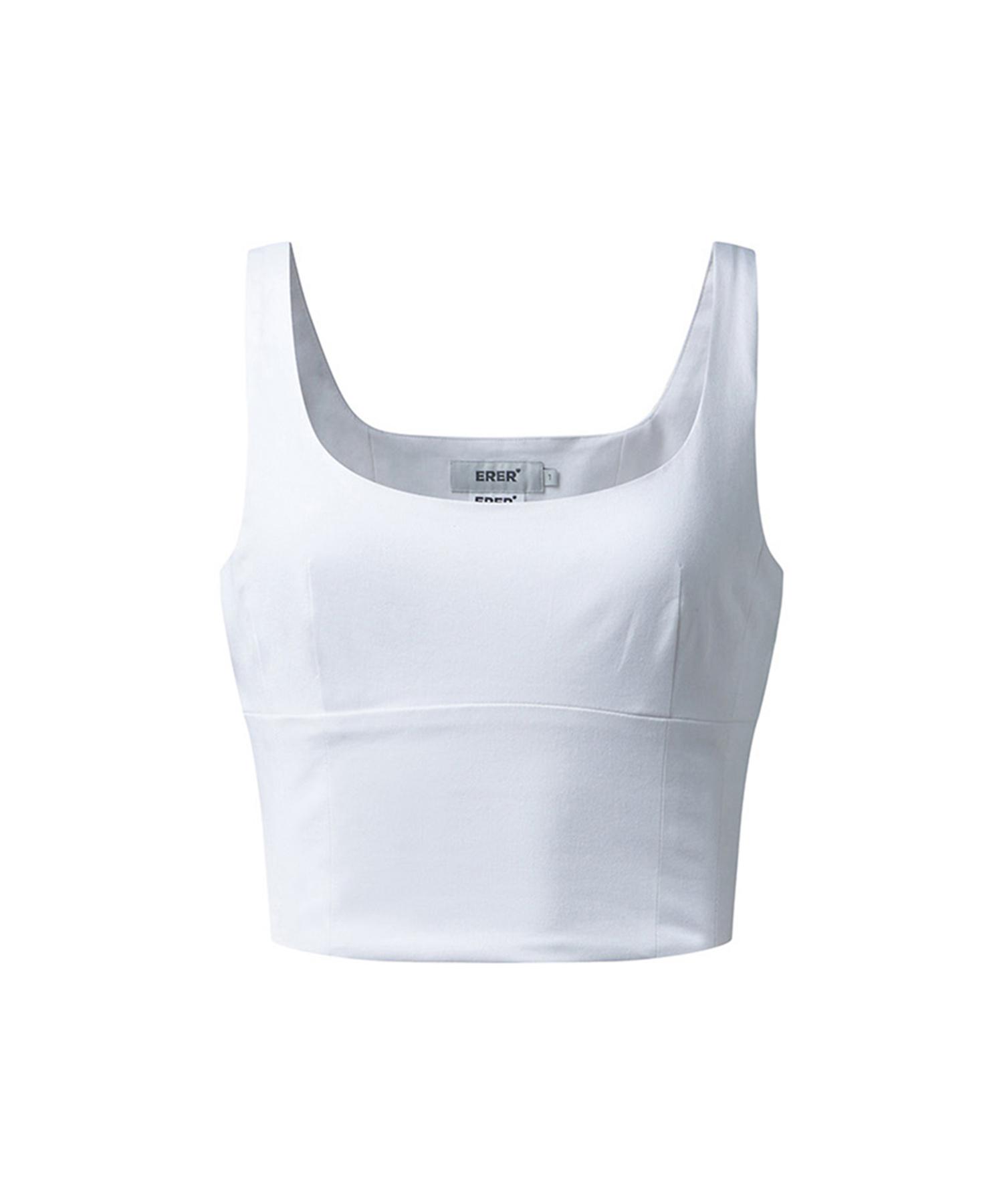 Er Er Bustier White White/1