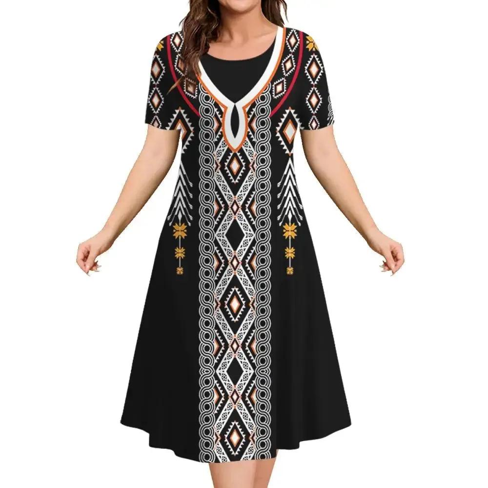 Casual Loose Simple T-shirt Dress Fashionable Versatile Comfortable Casual Dresses S