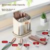 Chopstick Storage Box, No Drilling Required, Kitchen Organizer Rack, Wall-Mounted Knife Holder, Integrated Chopstick Tube And Hanger