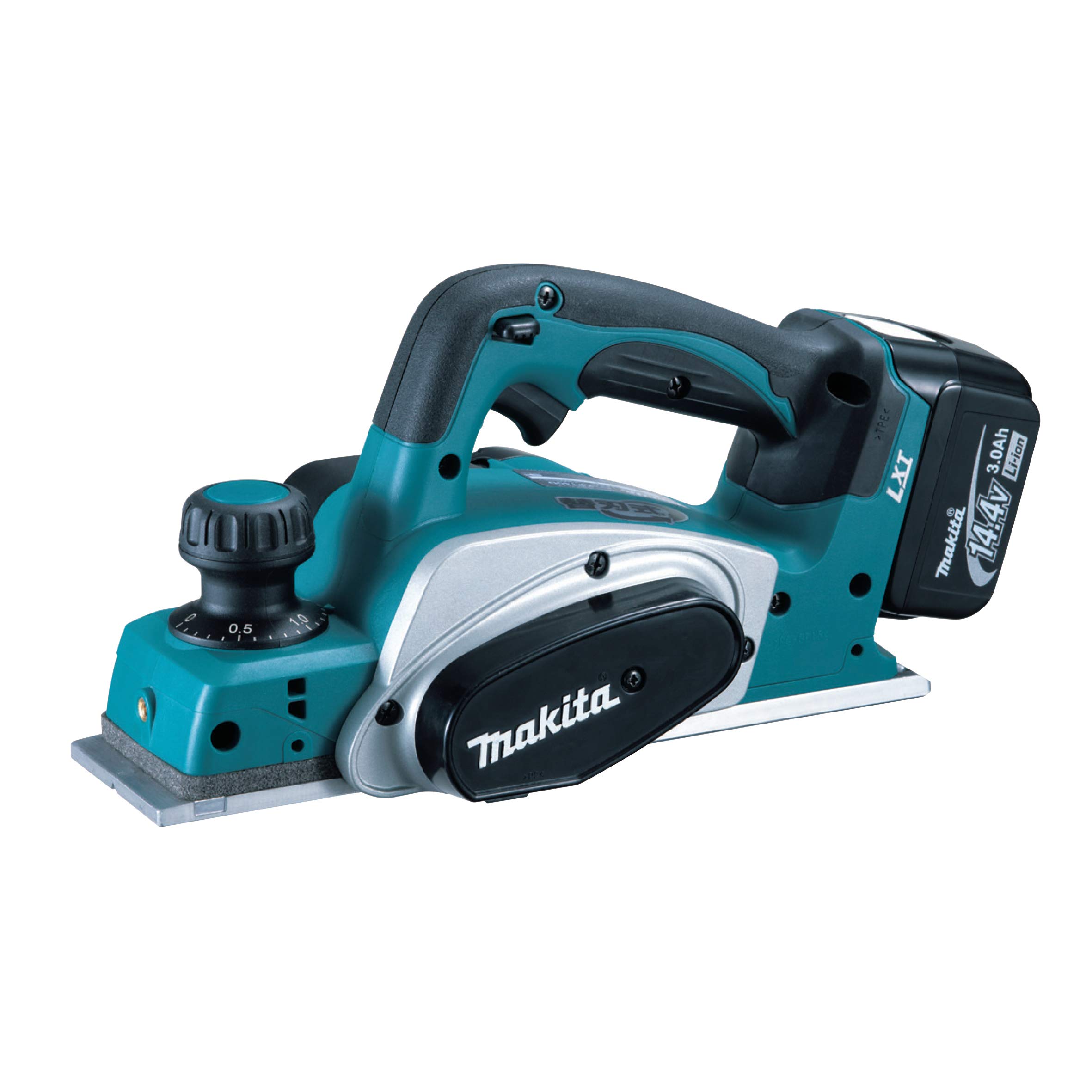 

Makita Rechargeable Planer Model with 1 included 82mm KP140DRF 14.4V бірюзовий