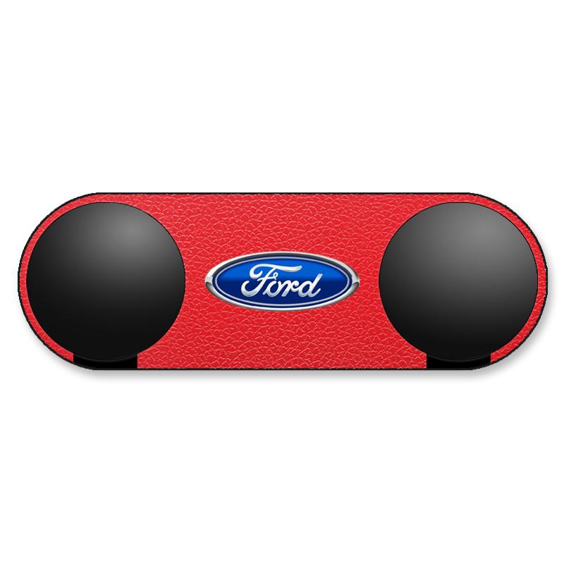 Car Logo Multi-functional Pasted Double Hook For Ford Escort Explorer Fusion Kuga Mondeo Focus Ecosport C-Max Auto Accessory