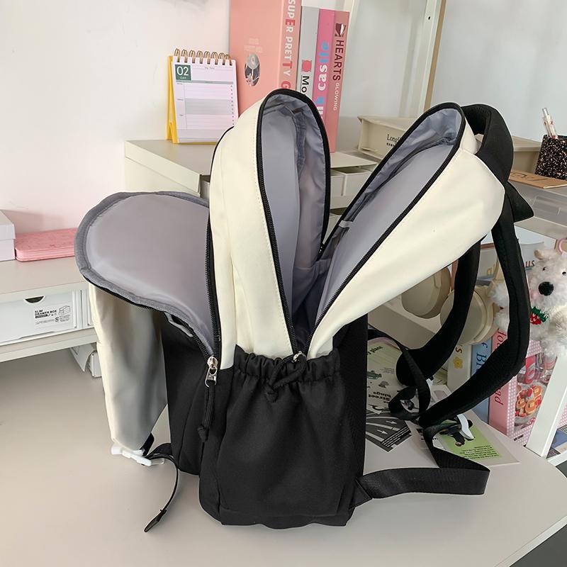Women's Backpack Large Capacity Backpack Student Color Contrast School Bag