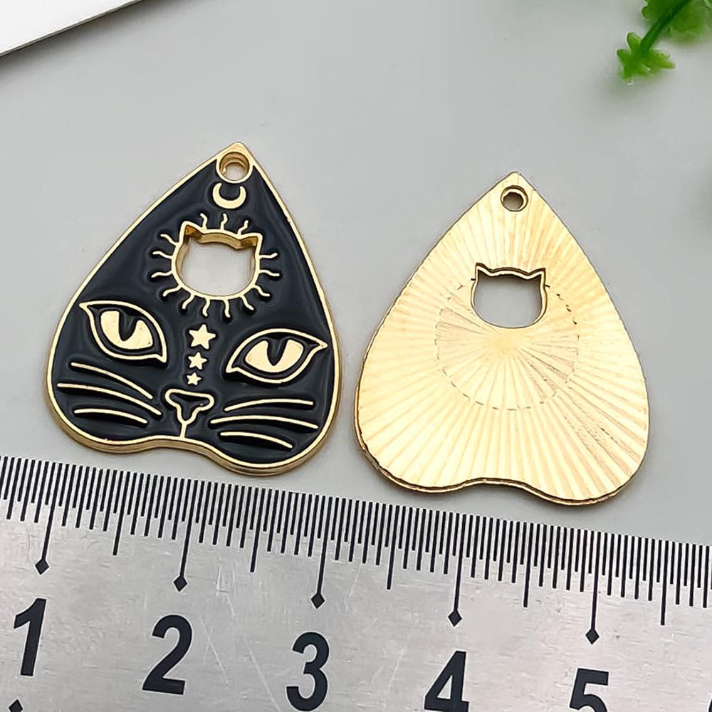 Halloween Enamel Drip Pendants: DIY Earrings, Necklaces & Keychains - Retro Alloy Jewelry Accessories