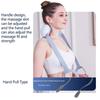 3 Heat Levels Cervical Massage Instrument Portable Electric Back Massager  Squeeze Muscles