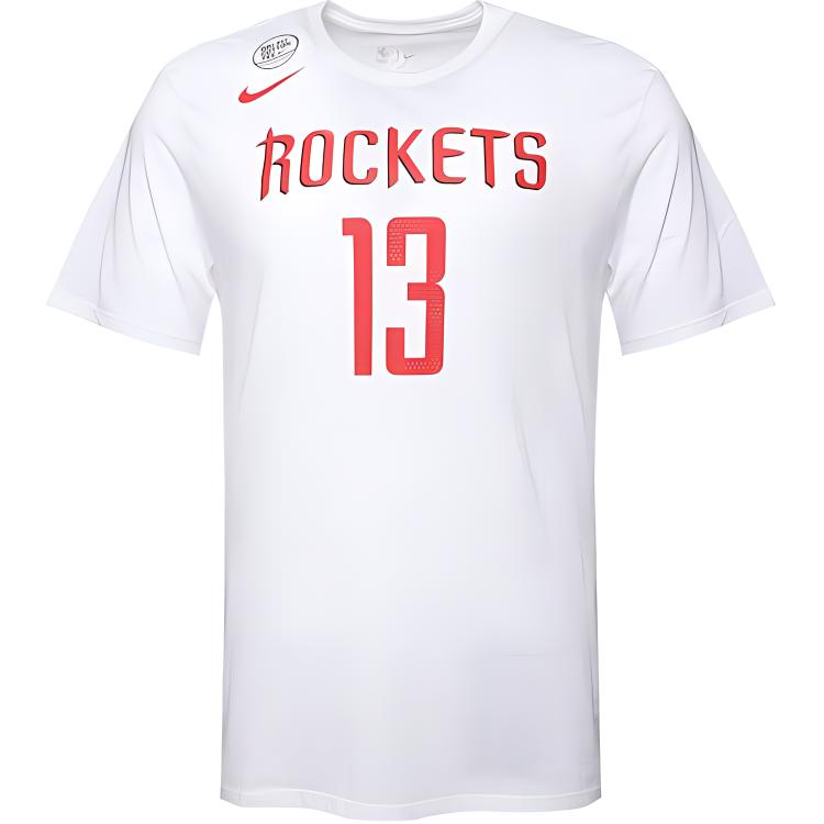 

Nike As Hou M Nk Dry Tee Es Letter Number Print Pattern Crew Neck Sports Short Sleeve T-Shirt Men Tops White 870777-101 L