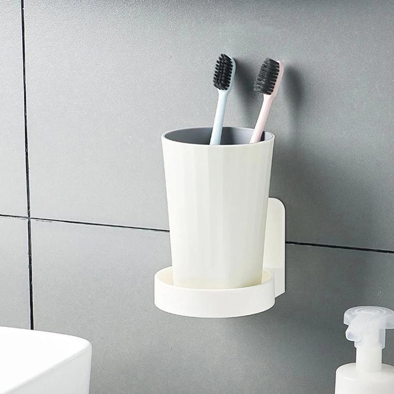 Samolepicí podnos na držák lahví Kulatý nástěnný podnos na dávkovač mýdla na ruce