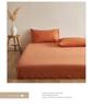 80s-Inspired Brushed Cotton Fitted Sheet & Solid Duvet Cover - Single, Autumn/Winter