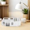 LEDMOMO Architectural Model Scale Floor Plan Kit 2LDK House DIY Assembly Miniature House Sand Table PVC Space Design Interior Real Estate Presentation