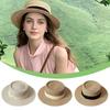 UV Protection Sun Hats Wide Brim Beach Hats French Elegant Holiday Straw Hat