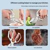 1Pcs Multi Function Tool Food Scissor Stainless Steel Cooking Accessories Kitchen Scissors For Chicken Vegetables Barbecue Meat