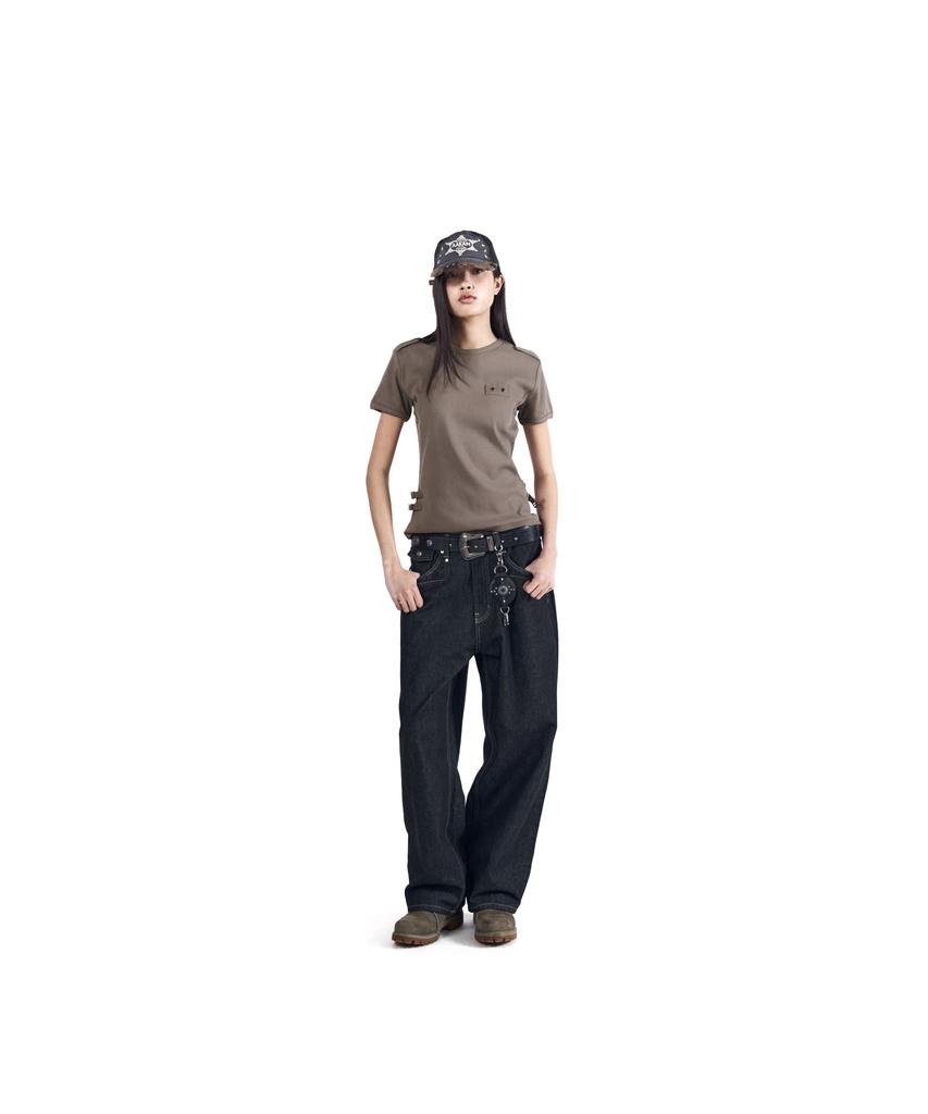 AAKAM Tactical Half Top (Brown)
