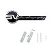 Metallic SV SVR Badge Sticker Car Front Grille Decorative Sticker