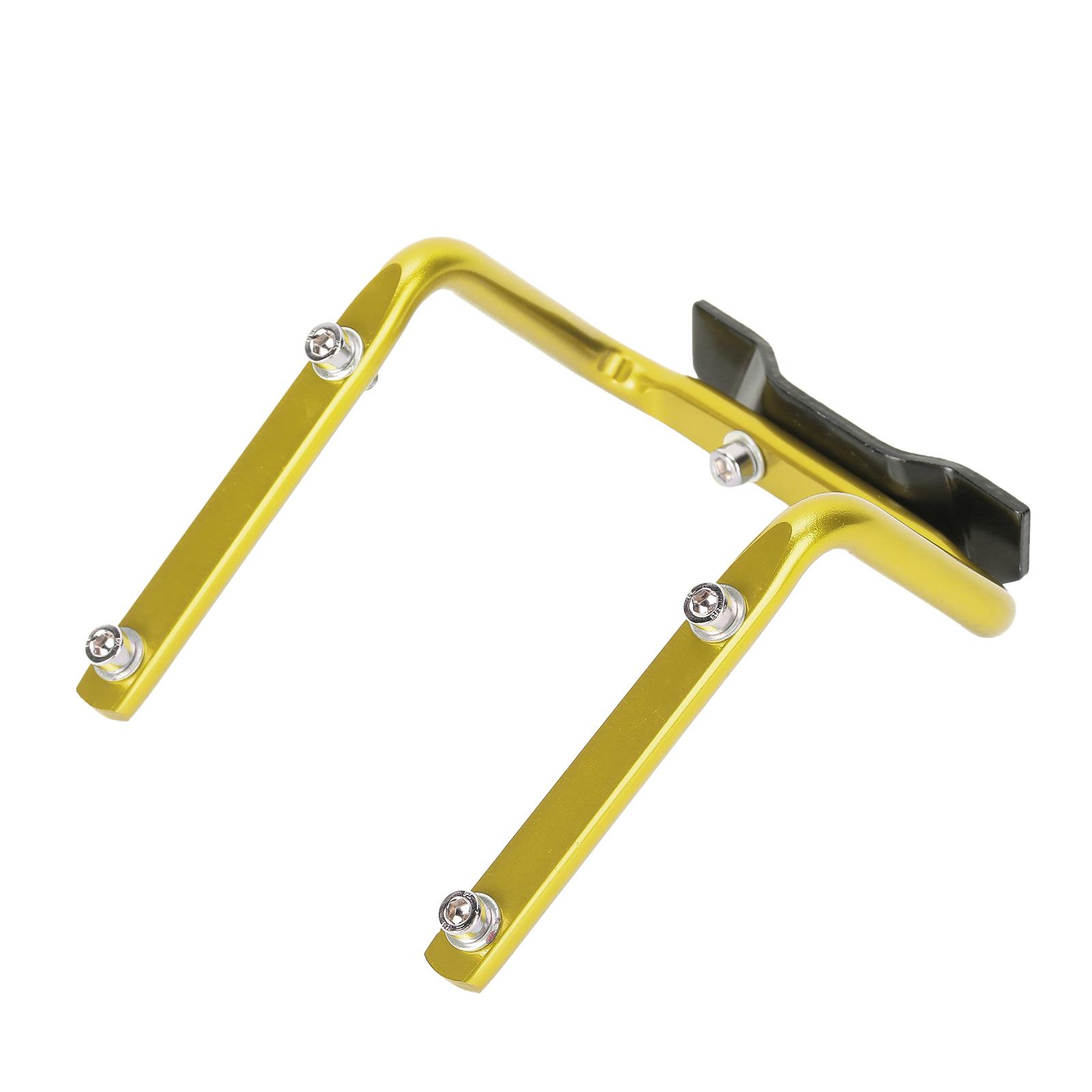 

Bike Seat Post Bottle Rack Converter Bike Saddle Back Double Water Bottle Holder AdapterSilver