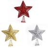 Pentagram Cutout 3D Star Christmas Tree Topper Ornament