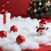 Artificial Snow Fluff for Christmas Tree Decoration Winter Indoor Home Decor Snow Effect Fluffy Fake Snow for Holiday Display and Craft Projects