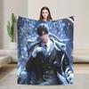 Love and Deepspace Sylus Game Blanket  Plush Vintage Warm Throw Blankets for Coverlet Autumn/Winter