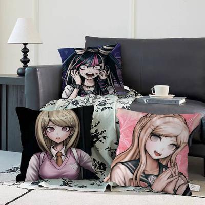 Spiel D-Danganronpa Kissenbezug Kissenbezug Ultraweicher Hautfreundlicher Stoff Wolkenähnlicher Komfort