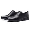 Men's Genuine Leather Breathable Formal Shoes – Top Layer Cowhide, Pointed Toe, Hollow Design, High-End Casual Style