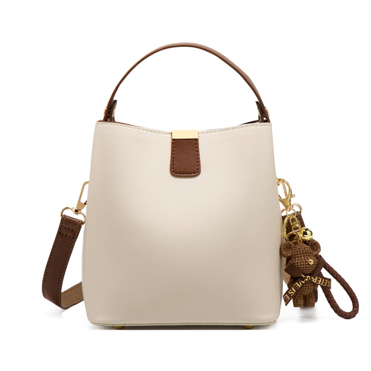 

Small bucket bag women s high-end bag 2025 new niche vegetable basket women s bag super hot portable messenger bag summer белый