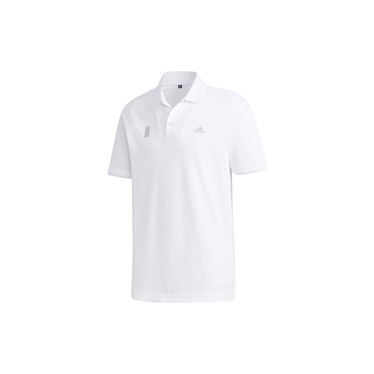 adidas Polo Shirts Men's White Polo Collar Moderate Other GL0387