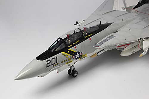 Platz/Italeri 1/48 Scale Aircraft Series U.S. Navy F-14A Tomcat Jolly Rogers (1970s VF-1, VF-2, VF-84) Plastic Model Kit TPA-01